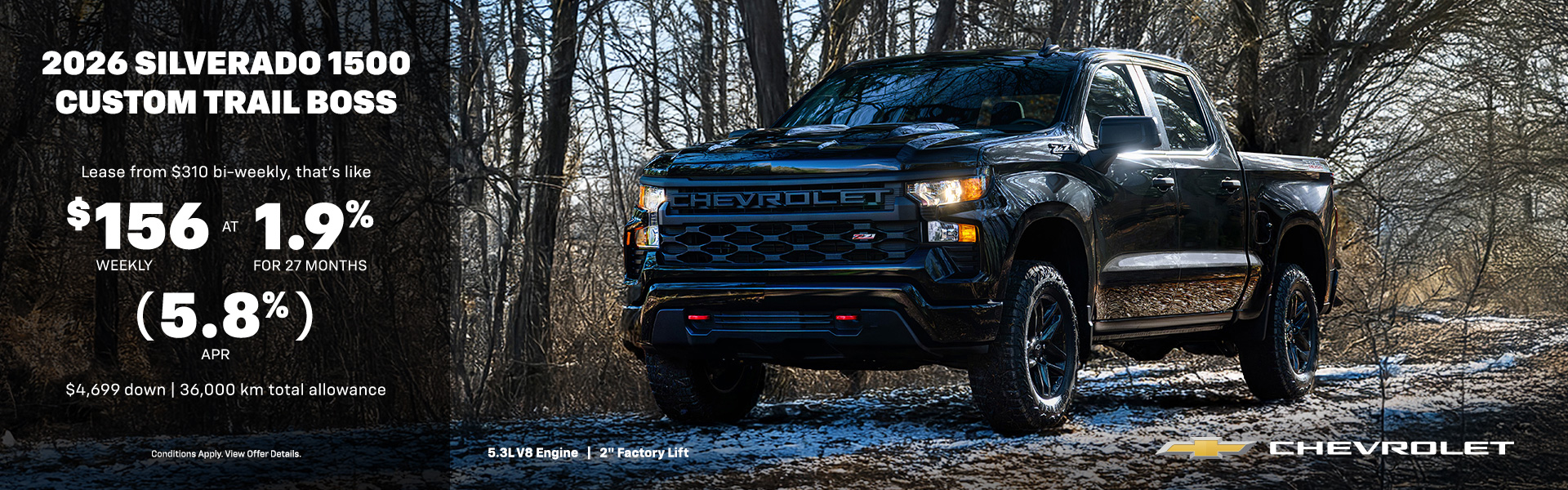 Silverado Lease Milton